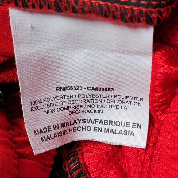 Nike Shorts Mens 3XL Red‎ Black Gray Dri-Fit Athletic Basketball 465093-612 - Picture 7 of 14